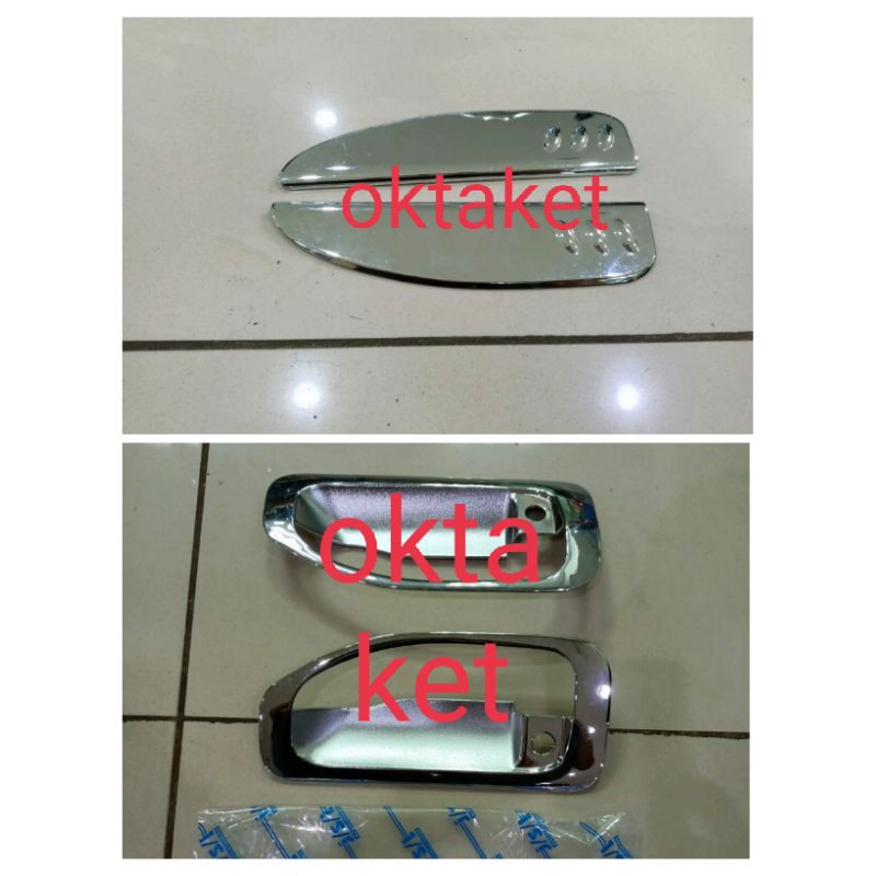 paket outer handle canter chrome