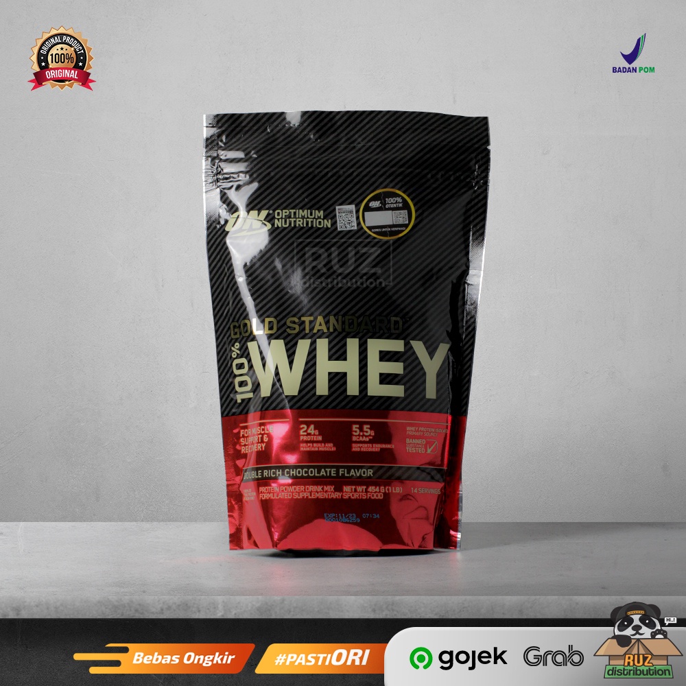 ON 100% Gold Standard Whey 1Lbs Optimum Nutrition Whey