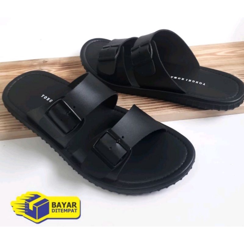 SENDAL YONGKI KOMALADI ORIGINAL BAN 2 SENDAL SELOP PRIA PREMIUM SENDAL PROFESIONAL BRANDED SENDAL IM