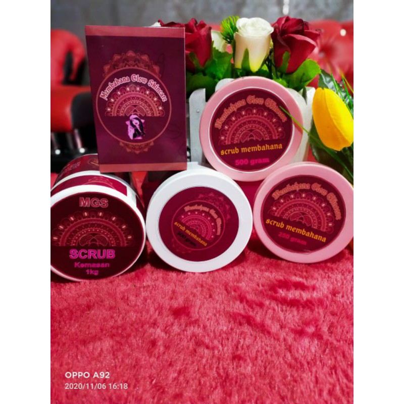 Paket Cream Wajah MGS + Scrub Membahana