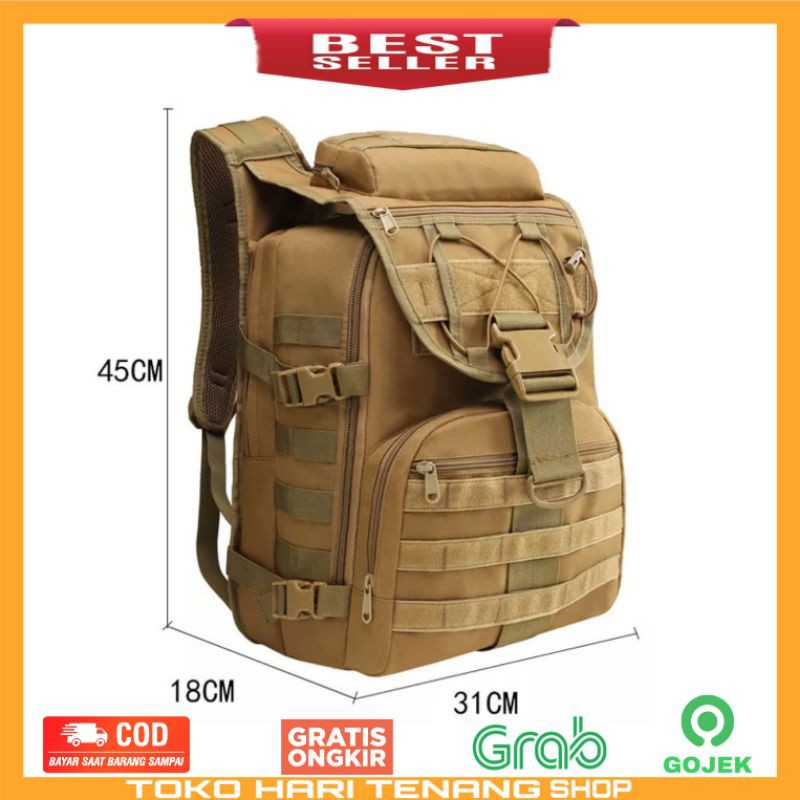 TAS RANSEL 9900 COKLAT TAS PUNGGUNG IMPORT