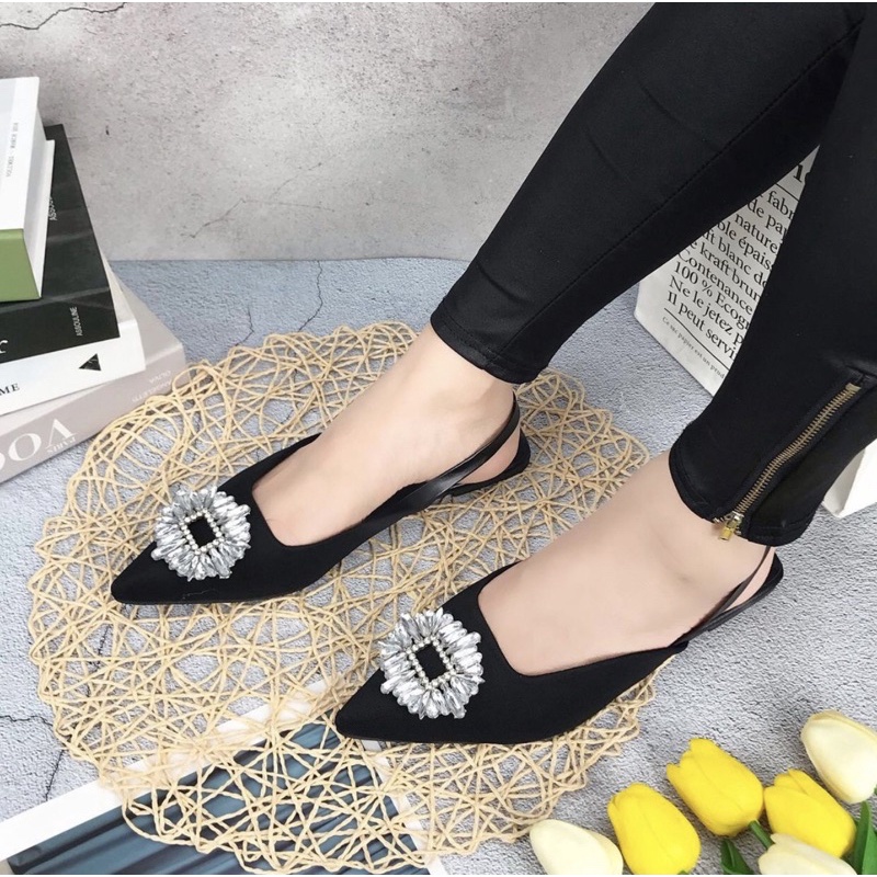 flatshoes  N205 sendal wanita import realpict