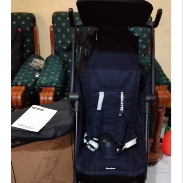 Stroller pockit minima navy black grey khaki  preloved