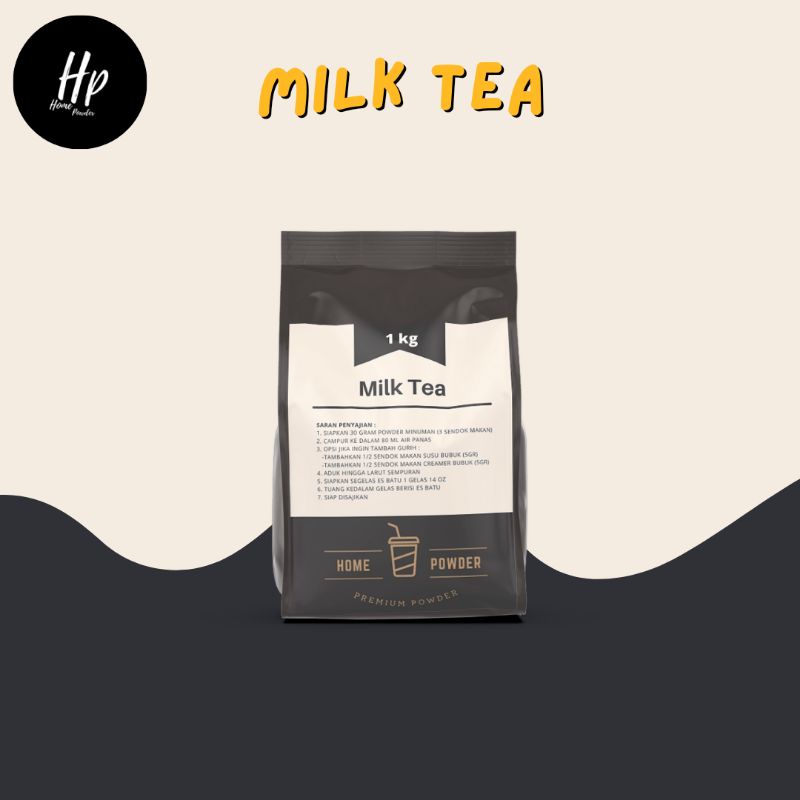 

Serbuk Minuman Milk Tea Premium 1kg Bubuk Milk Tea