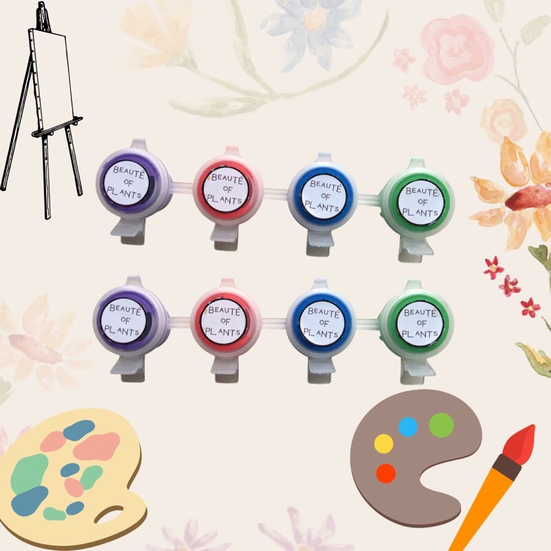 

cat pot dapat 4 warna | cat lukis | cat melukis | cat air