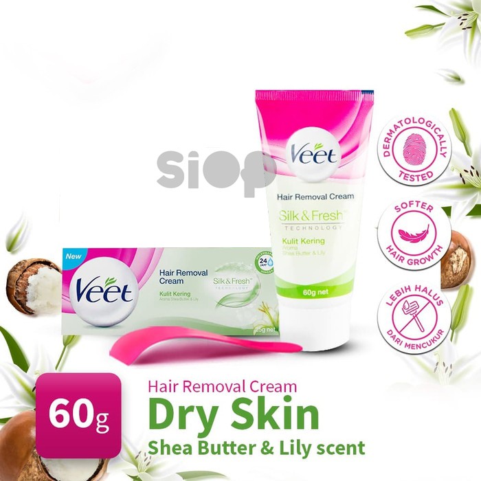 Veet Hair Removal Cream Perontok Penghilang Bulu Bpom Shopee Indonesia