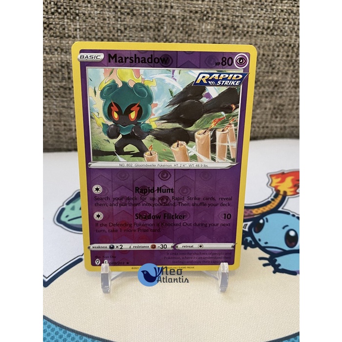 Pokemon TCG English Marshadow - 80/203 - Reverse Holo Evolving Skies