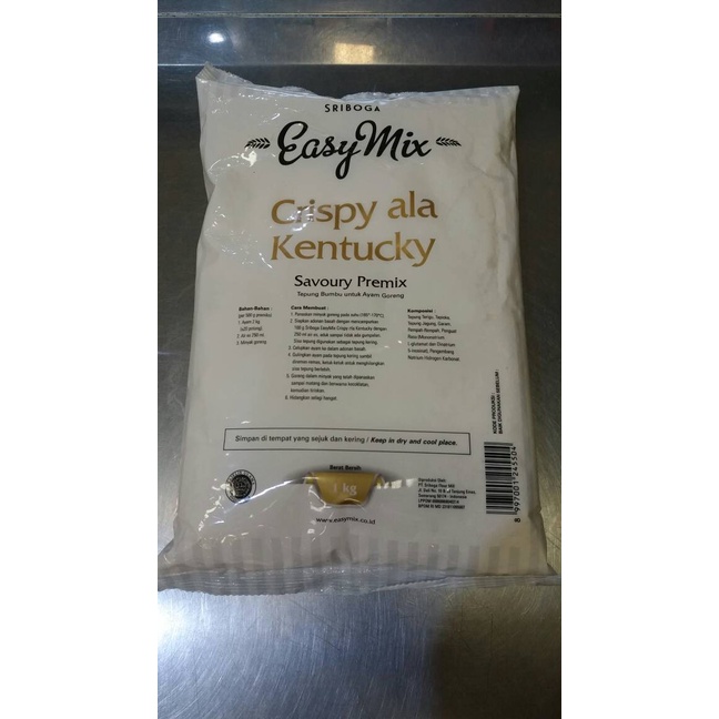 

gtg2011bb Sriboga Tepung Premix, Crispy Ala Kentucky 1Kg Da01D100