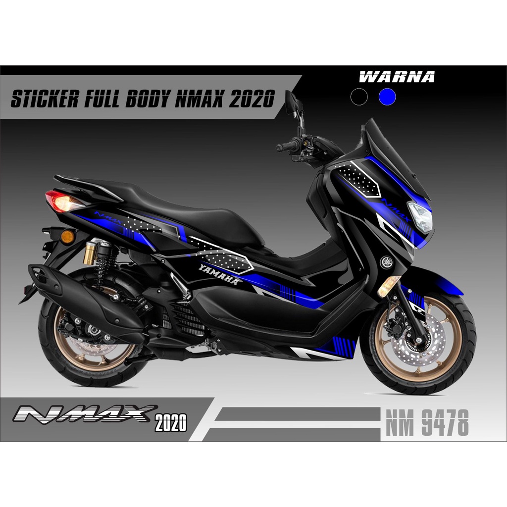 Decal Stiker FullBody Motor Yamaha Nmax New 2020 Dekal Nmax 2021 Desain Grafis 9478