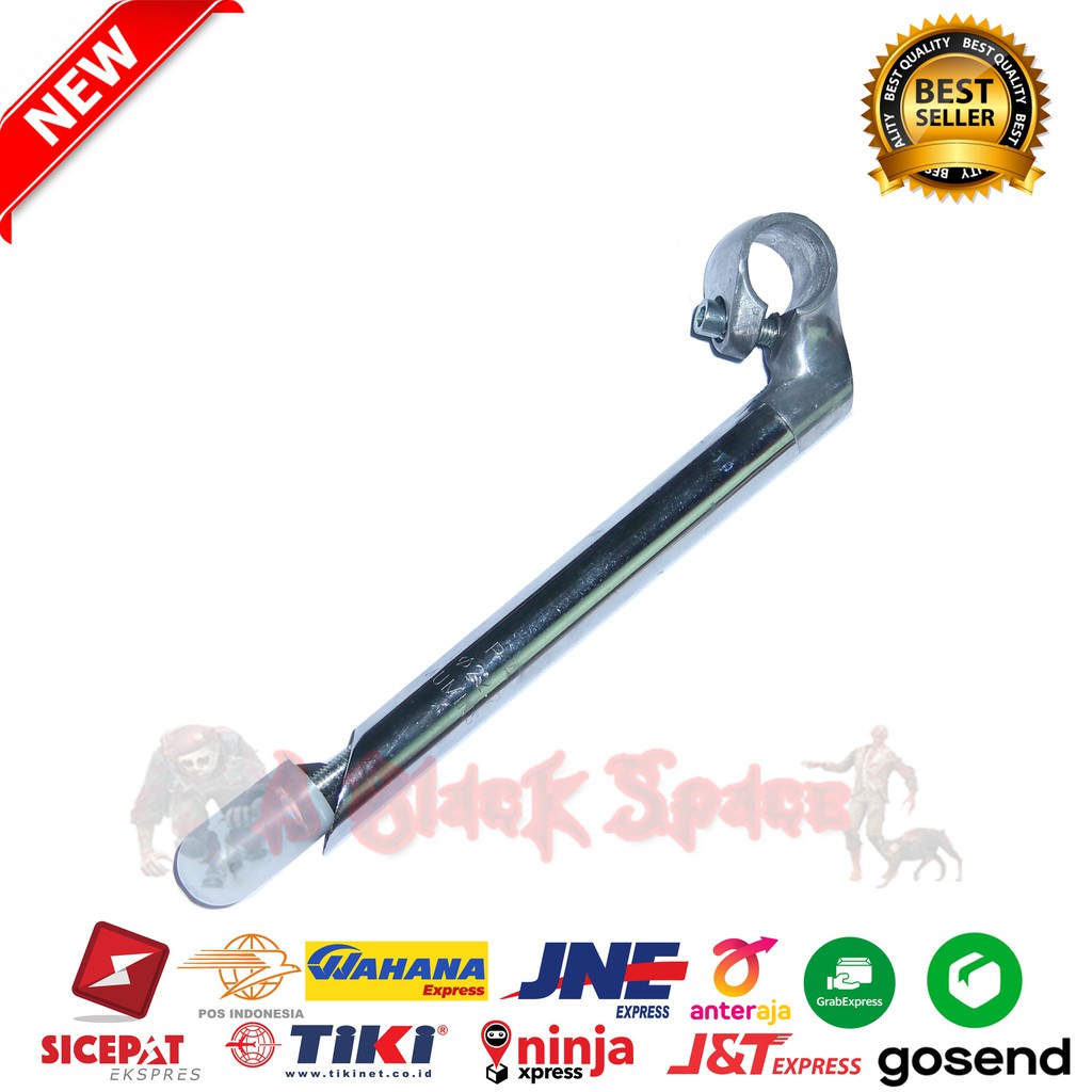 Handle Stem Tiang Stang Ukuran Standar 22.2 CHROME tiang stang sepeda MINI MINION JENGKI