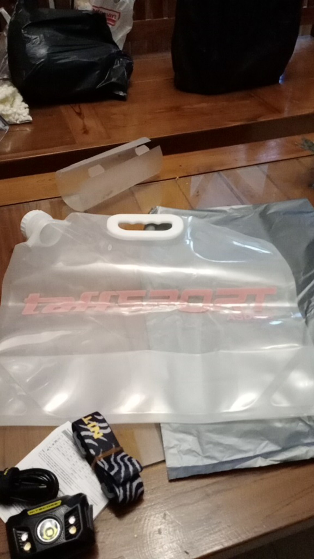 Jerigen Lipat 5 Liter - Kantong Air Lipat Camping Hiking Portabel 5 Liter