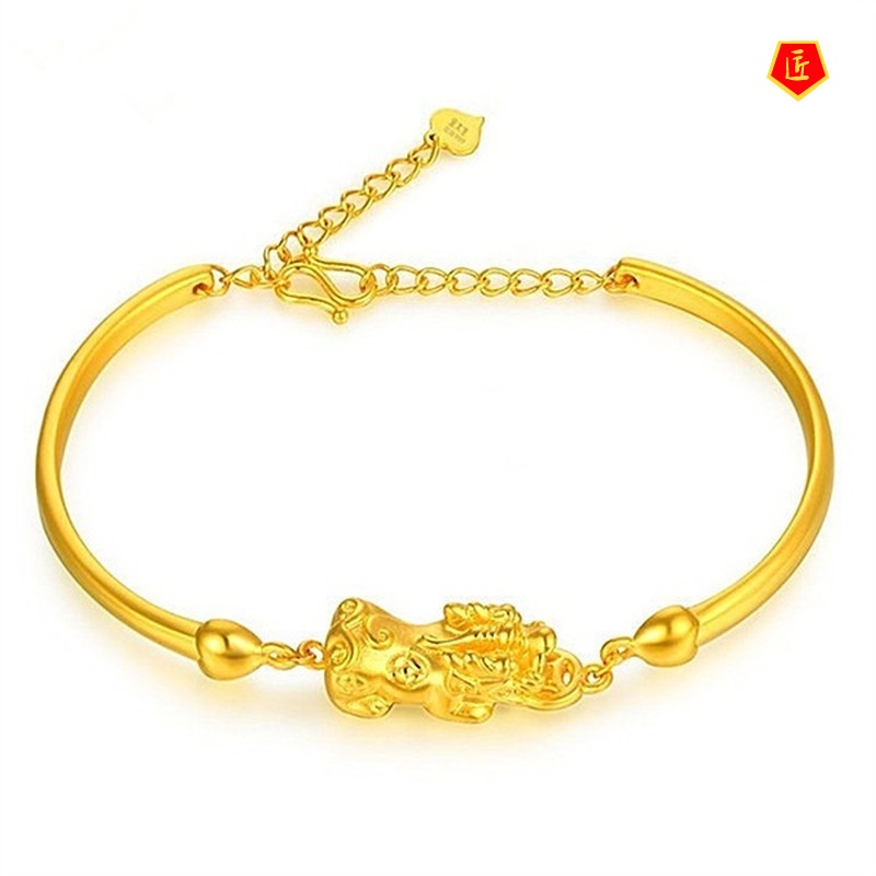 [Ready Stock]Lucky Gold Brave Troops Bracelet