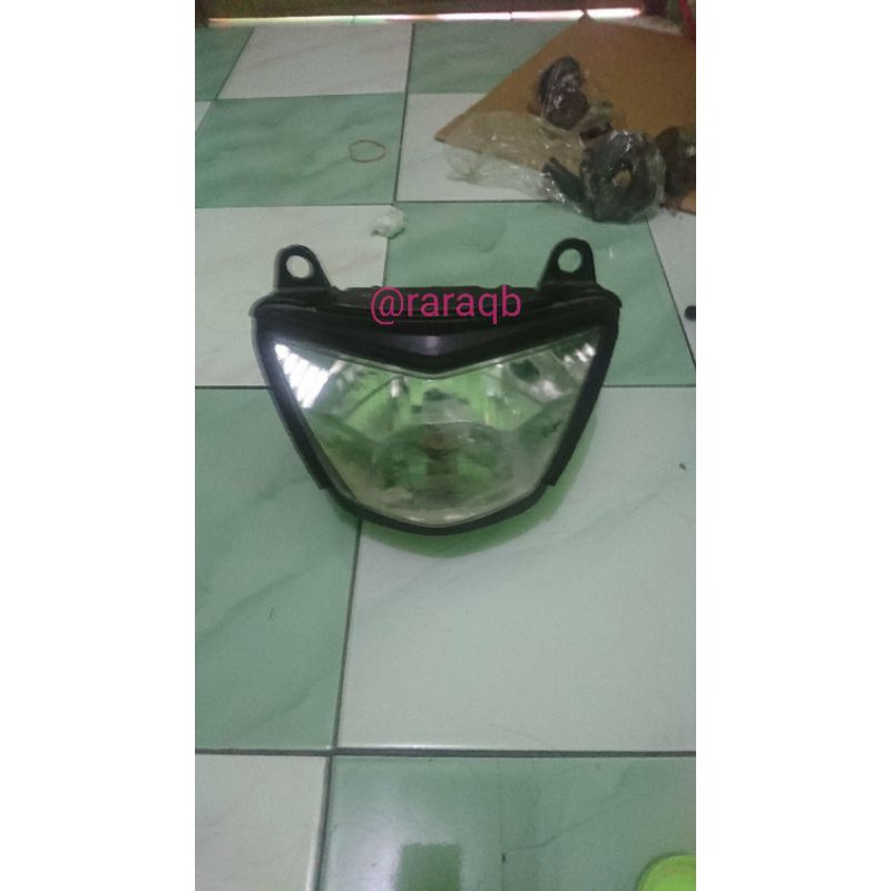 reflektor ninja r lampu depan ninja r barong original copotan motor