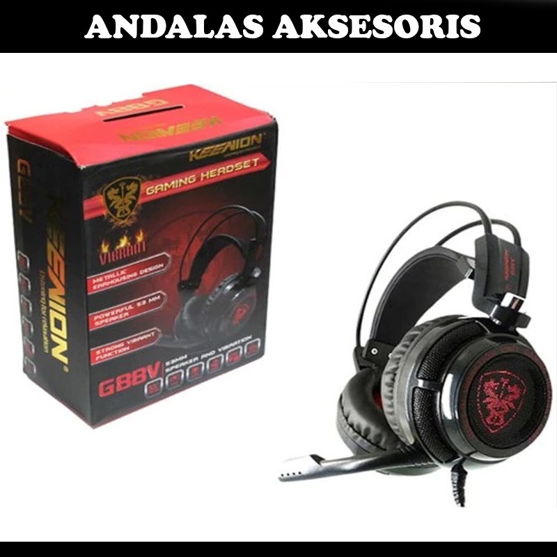 Headset Gaming Keenion G88V Vibration