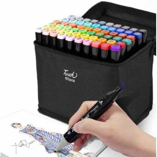 

Office & Stationery | Alat Tulis | Touch Alcohol Based Markers 60 Warna. Spidol Dual Tip. | Best Seller