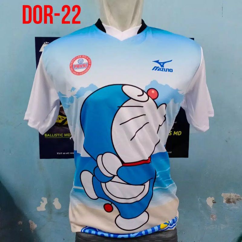 kaos volly Jersey printing anime