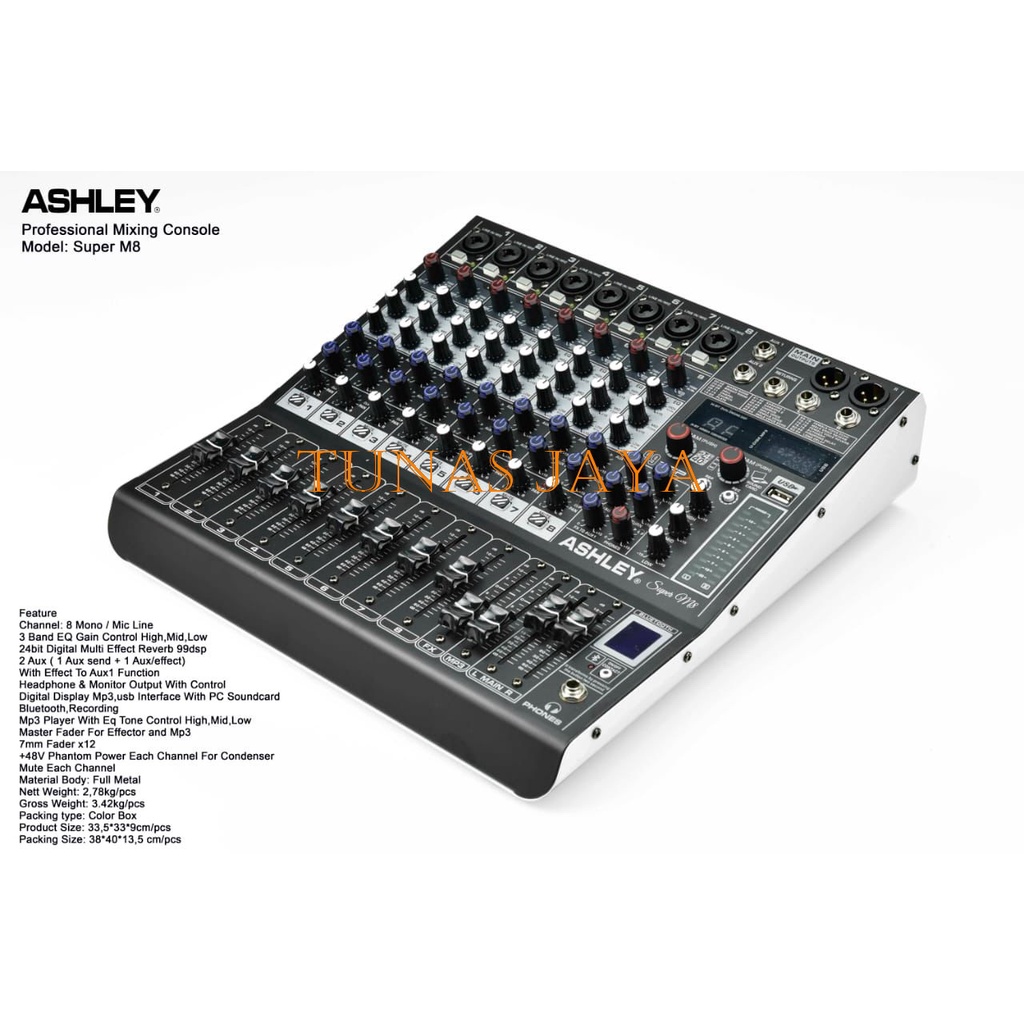 MIXER ASHLEY SUPER M8 ASHLEY SUPER M 8 ORIGINAL ASHLEY