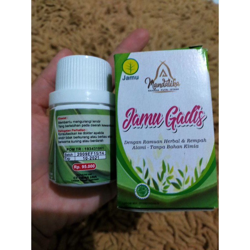 

Jamu Gadis Herbal Mandalika