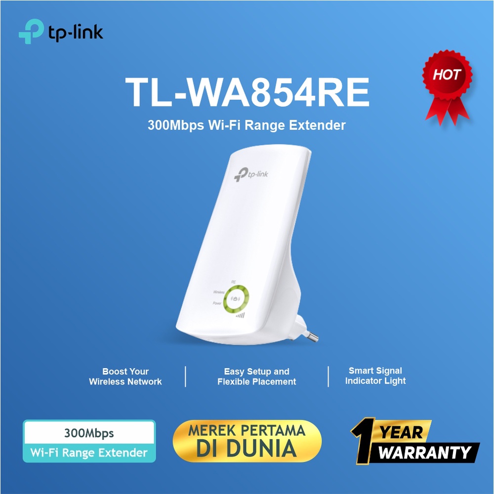 TP-LINK TL-WA854RE Wifi Extender Wifi penguat Signal TP LINK WA854RE 854RE Garansi Resmi