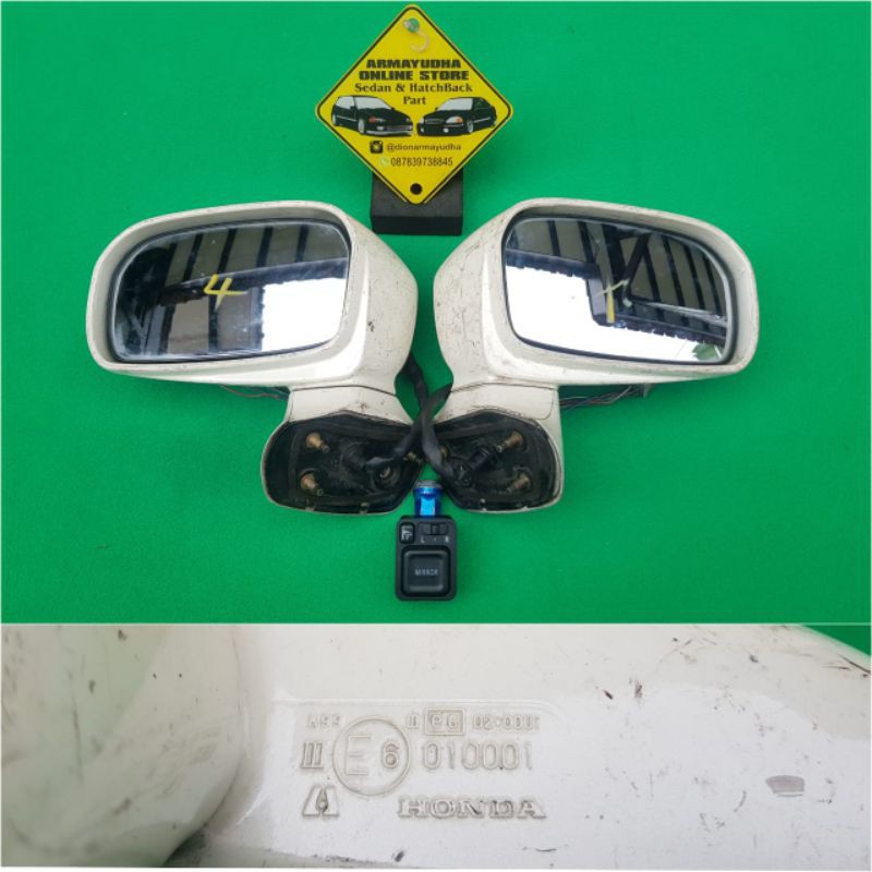 autoflip mirror spion retract honda stream RN 12345 2nd Original