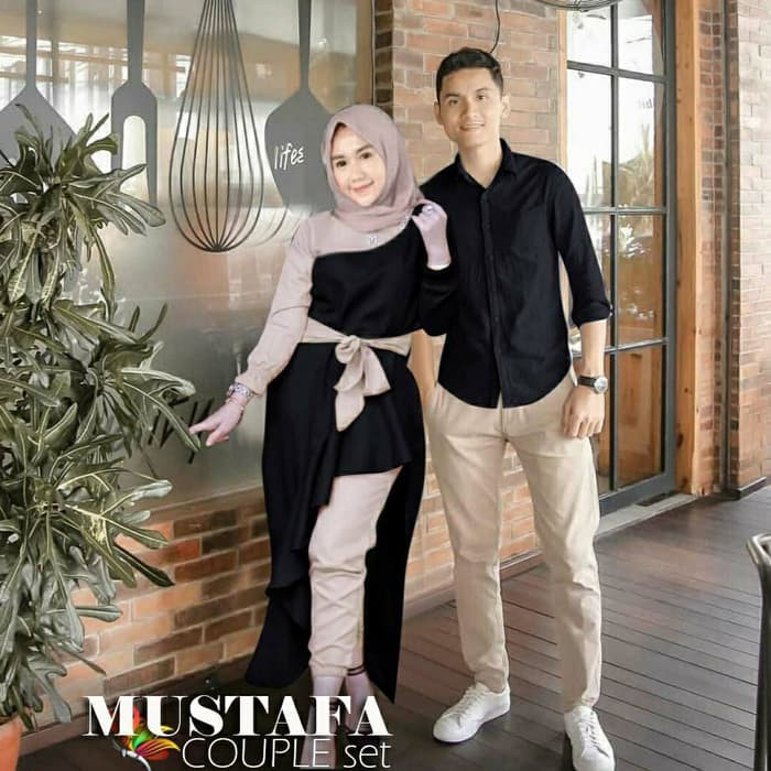 Terbaru Alg - Cp Mustafa Hitam Couple Muslim |
