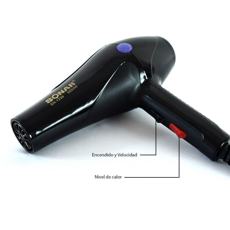 Hair Dryer/Alat Pengering Rambut Sonar SN-1236 Bisa Panas Atau Hangat kualitas Terbaik