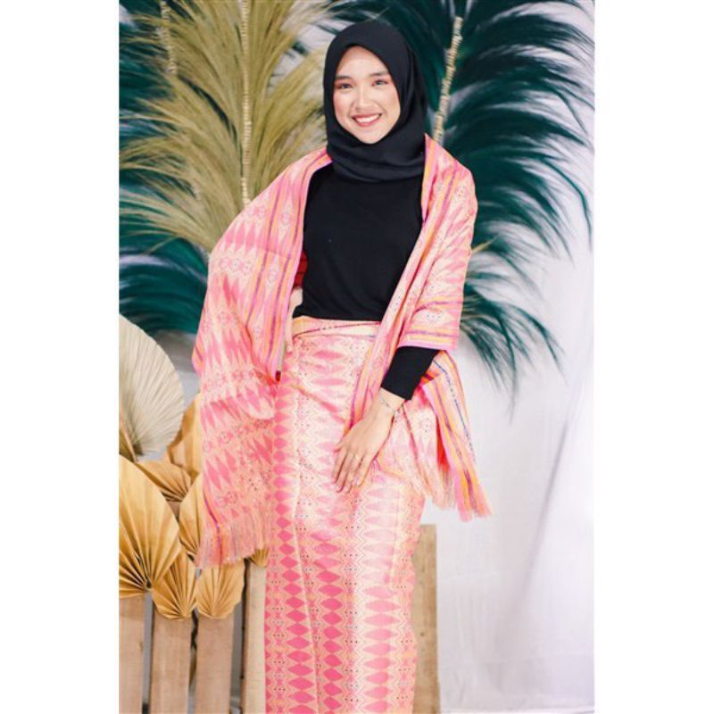 Rok songket selendang//rok lilit songket//rok songket jadi//rok span songekt