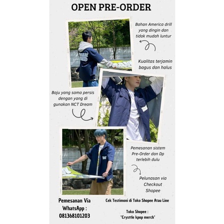 Open PO Baju NCT Dream Beatbox era