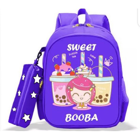 GGS Tas Boba Viral High Quality 4 Warna // TAS RASEL ANAK BOBA TAS SEKOLAH BOBA TERBARU 2022