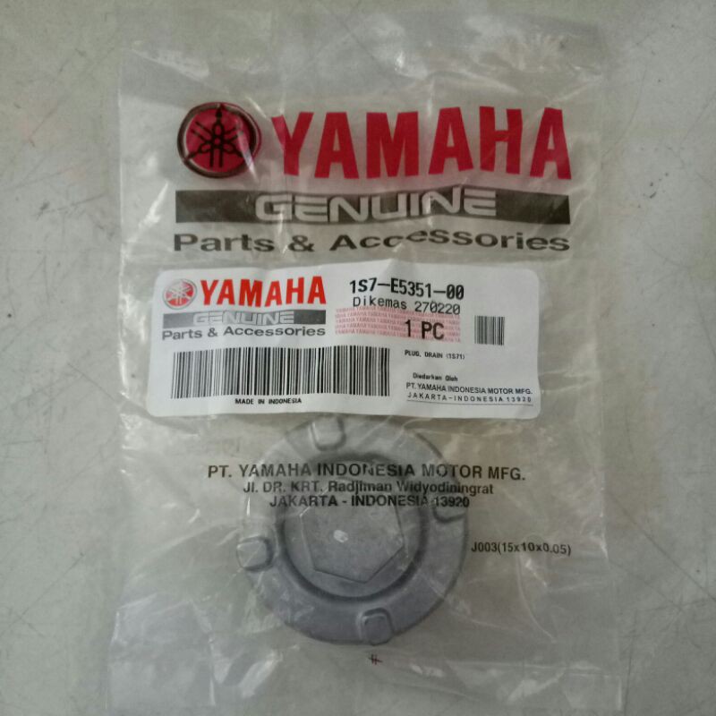 baut tap oli jupiter mx dan vixion merk yamaha asli