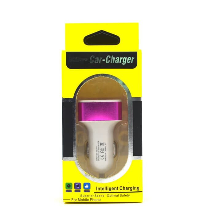 Car Charger 2 Port USB  / Charger Mobil Colokan 2 Slot