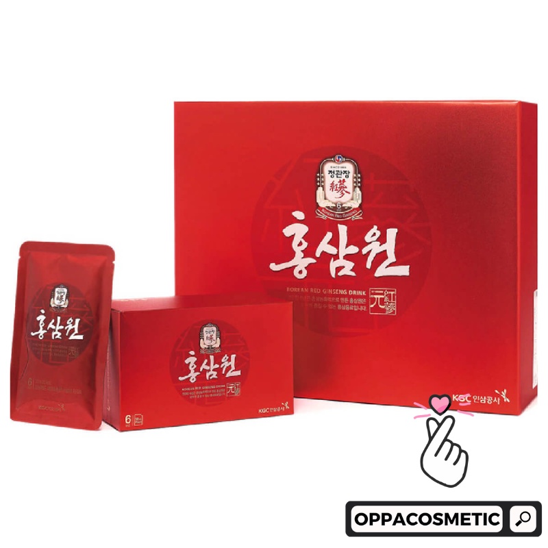 Cheong Kwan Jang 6 years Korean Red Ginseng healthy Tonic Drink 50ml*60pouches