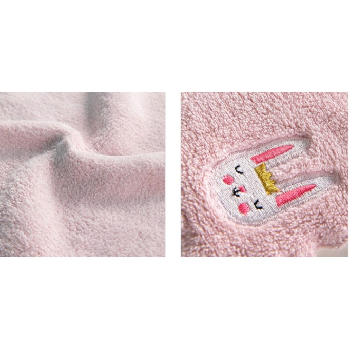 AS1920 Kain Lap Dapur BORDIR / Kain Lap Microfiber Serbaguna Coral Penyerap Air Motif Bordir