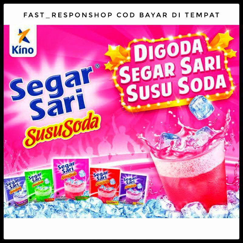 

SEGAR SARI SUSU SODA BANYAK RASA