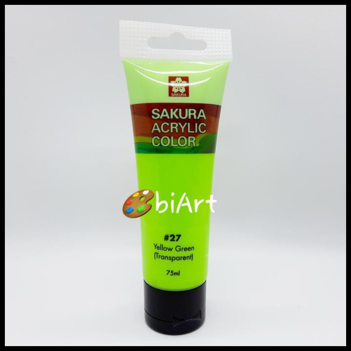 

Best Seller Cat Akrilik Sakura Acrylic Color 75 Ml Yellow Green