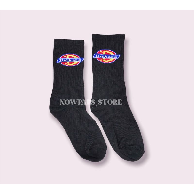 Kau kaki dickies premium brand skate sport series hitam black Sock dickies premium