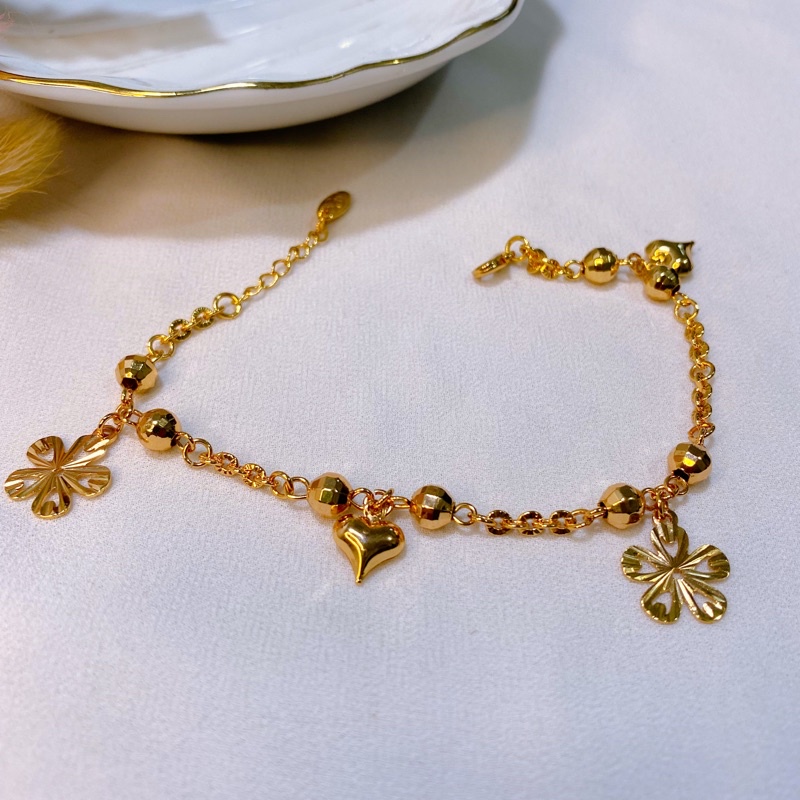 Gelang Xuping Bunga Love Rantai 18K Xuping Yaxiya