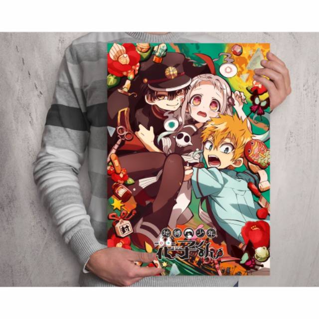 Koleksi Poster Anime Jibaku Shounen Hanako-kun - Size A3+