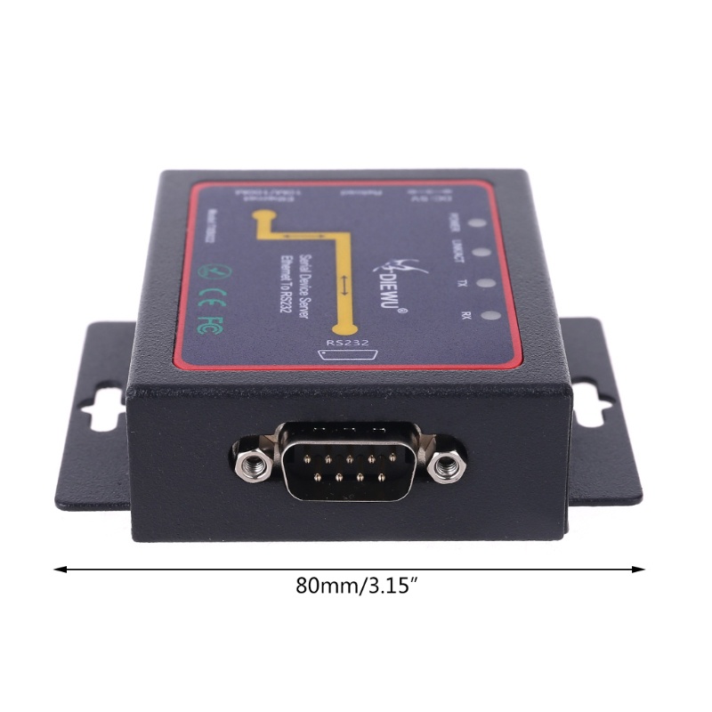 btsg DB9 RJ45 to RS232 Ethernet TCP/IP Serial Server Module Ethernet Device Communication Converter