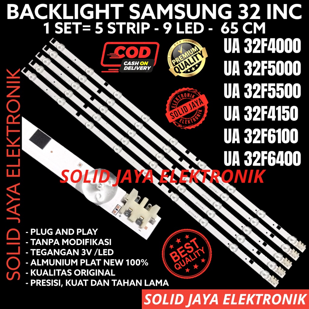 BACKLIGHT TV LED SAMSUNG 32 INC UA 32F4000 32F5000 32F5500 32F4150 32F6100 32F6400 32F5105 LAMPU BL 9K 3V 32F UA32F4000 UA32F5000 UA32F5500 UA32F4150 UA32F6100 UA32F6400 UA32F5105 32INCH 32INC 32IN 9 KANCING LED SAMSUNG INCH IN 32F 9K