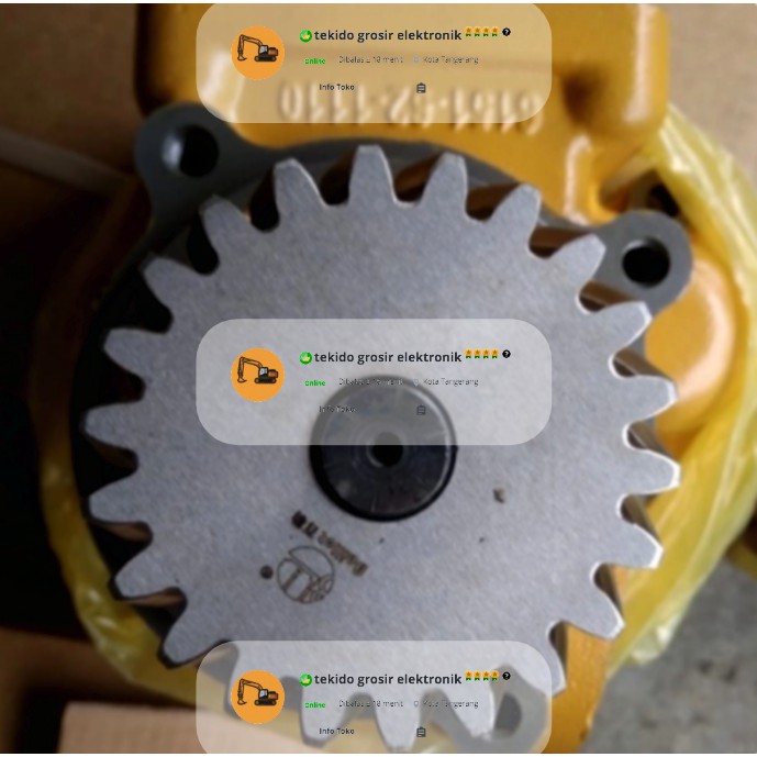 Water pump D85SS-2/waterpump Komatsu D85SS-2 6151-62-1110