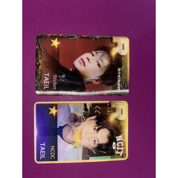 PC Lenticular Taeil NCT 127 Sticker/NCIT (Fanmade)