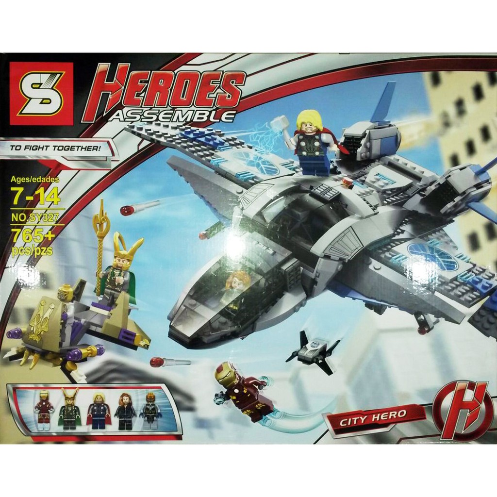PROMO BRICKS / LEGO HEROES ASSEMBLE / SUPER HEROES [SY327]