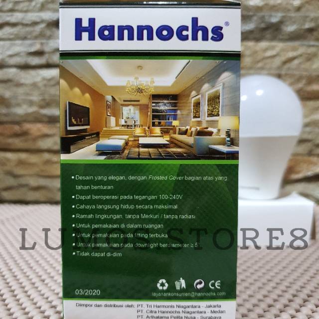 Lampu LED Hannochs 15 Watt Premier