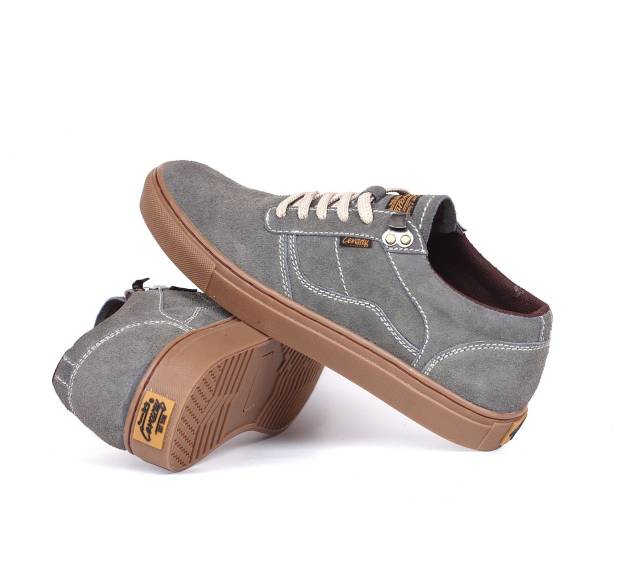 Sepatu Lokal Shoes Local Pride Cevany Gordon Low Cut Grey Gum