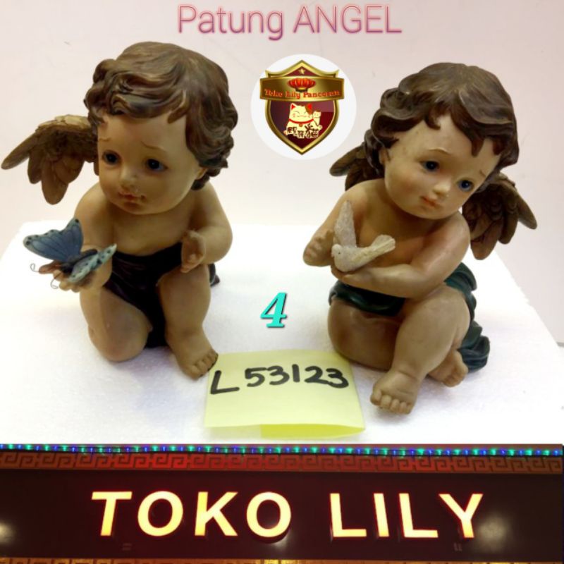 Patung Malaikat / Pajangan Angel / Dekorasi Natal / Miniatur Malaikat