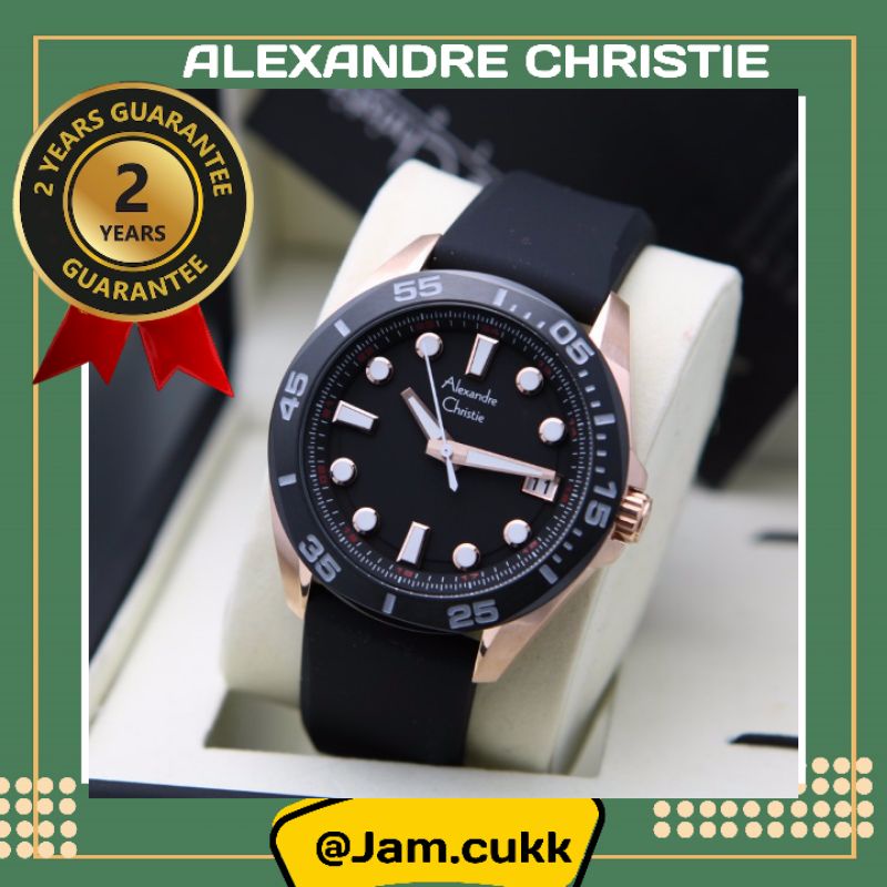 ALEXANDRE CHRISTIE AC 6580 SPORT RUBBER ORIGINAL FULLSET BERGARANSI