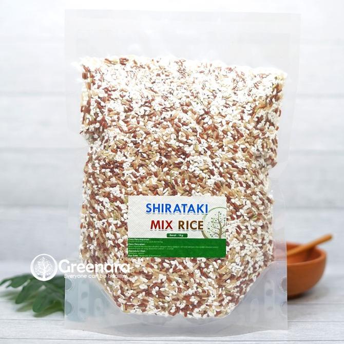 

Promo Awal tahun Shirataki Mix Rice 1Kg / Shirataki mix Beras Merah , Coklat Organik Promo Awal