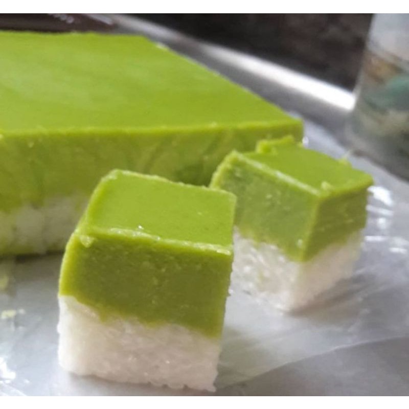 

kue talam ketan pandan