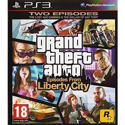 DVD Kaset Game PS3 CFW PKG Multiman HEN Grand Theft Auto GTA 4 Episodes Liberty City